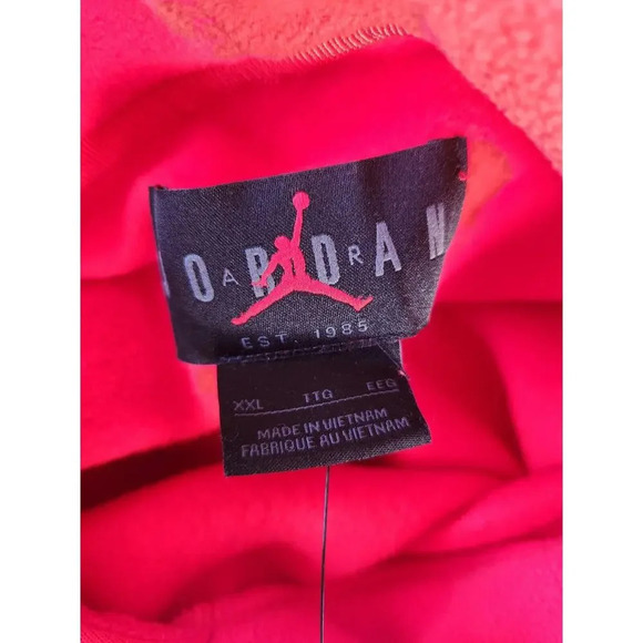 NWT NIKE Air Jordan Jumpman Core Fleece Hoodie Men's Size XXL DC9604-673 - Picture 8 of 10